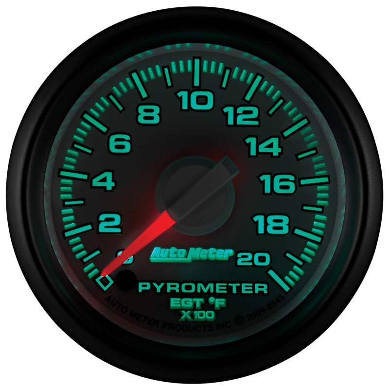 Autometer Factory Match 52.4mm Advanced Digital Stepper Motor 0-2000 Deg F Pyrometer - My Store