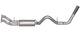Gibson 96-99 Chevrolet Tahoe LS 5.7l 3in Cat-Back Single Exhaust - Stainless - Mammoth Racing -
