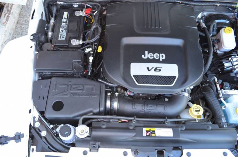 Injen 12-17 Jeep Wrangler JK 3.6L Evolution Intake (Oiled) - Mammoth Racing -
