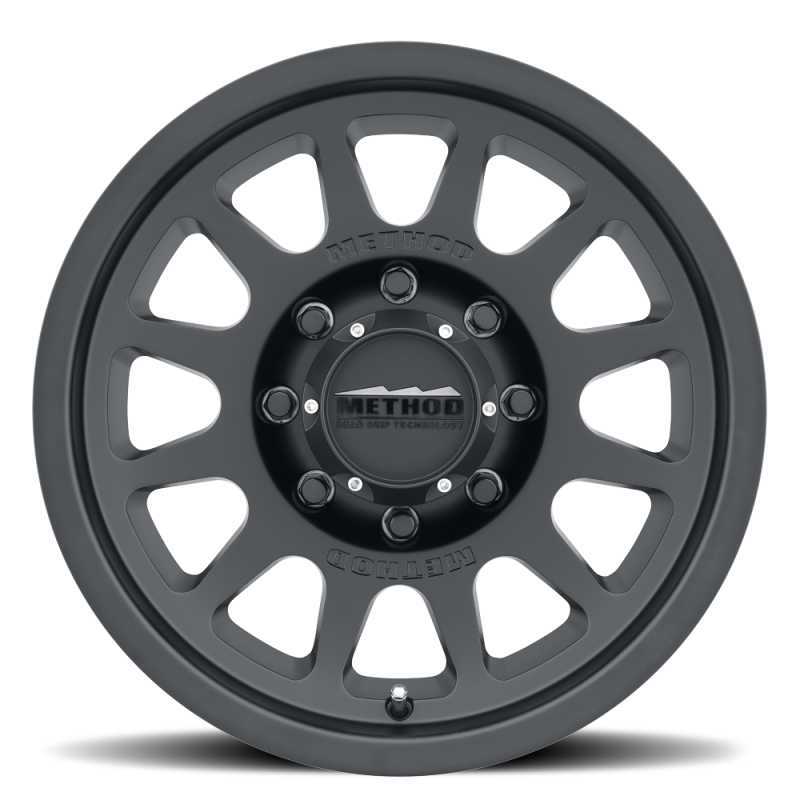Method Mr703 17x8.5 0mm Offset 8x6.5 130.81mm CB Matte Black Wheel - Mammoth Racing -