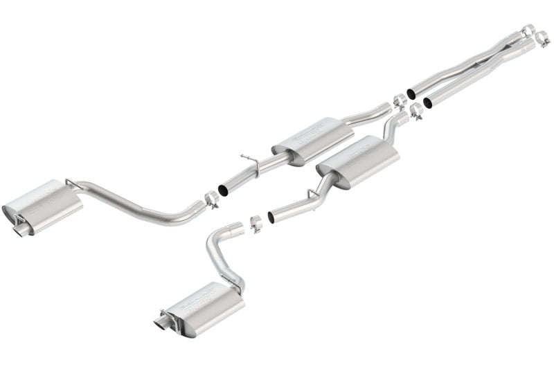 Borla 15-16 Dodge Charger R/T 5.7L No Tip Use Factory Valence Single Split Rear Exit S-Type Exhaust - My Store