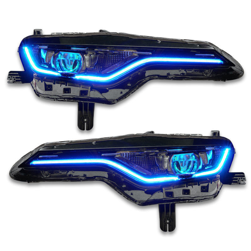 Oracle 19-21 Chevy Camaro SS/RS RGBW+A Headlight DRL Upgrade Kit - ColorSHIFT 2 - Mammoth Racing -
