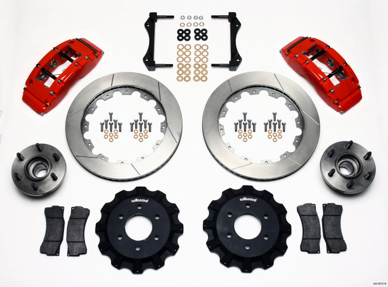 Wilwood Tc6r Front Kit 16.00in Red 2004-2008 Ford F150 - My Store