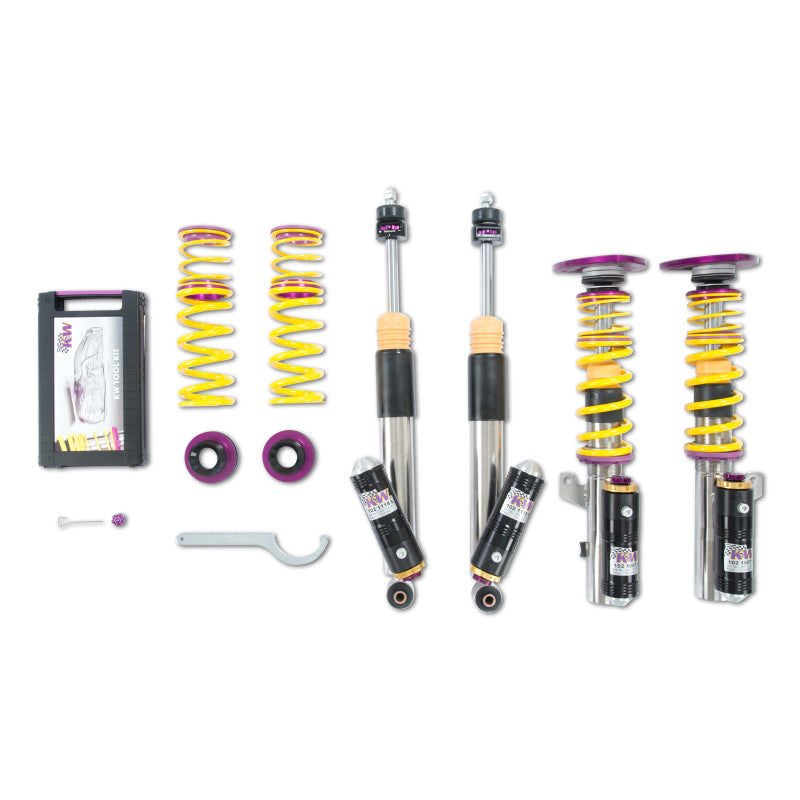 KW Audi TT TT-S Coupe Roadster Audi TT-RS 2018 Clubsport Coilover Kit 3-Way - Mammoth Racing -