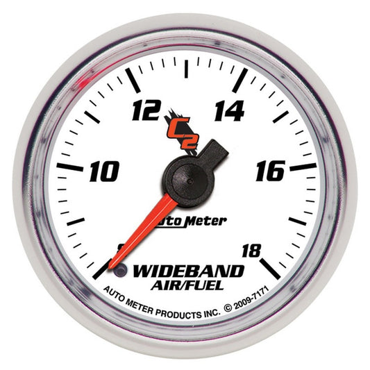 Autometer C2 2-1/16in Full Sweep Electronic 8:1-18:1 Air/Fuel Ratio Gauge - My Store