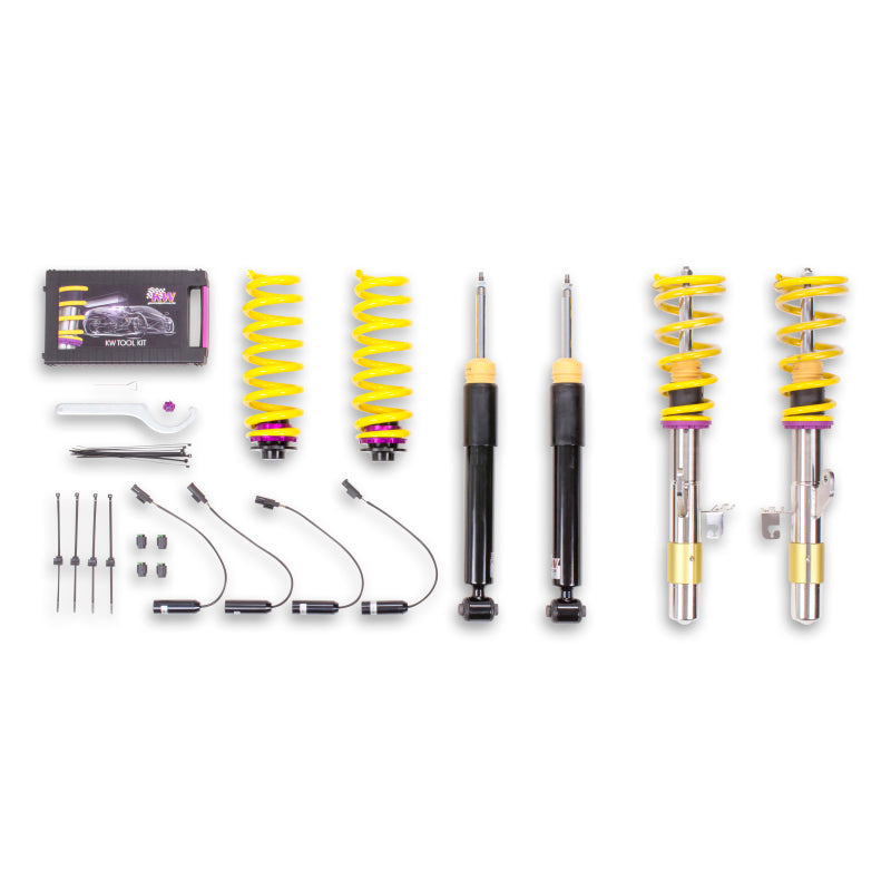 KW Coilover Kit V2 BMW 3 Series F30 6-Cyl w/ EDC Bundle - Mammoth Racing -
