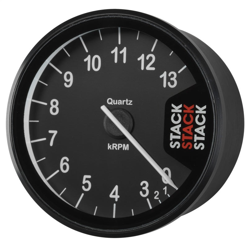 Autometer Stack Clubman Tachometer 80mm 0-3-13k RPM - Black - My Store