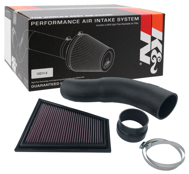 K&N 11-17 BMW 520i/528i N20 2.0l F/I Performance Air Intake System - Mammoth Racing -