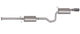 Gibson 06-12 Honda Ridgeline RT 3.5l 2.25in Cat-Back Single Exhaust - Stainless - Mammoth Racing -