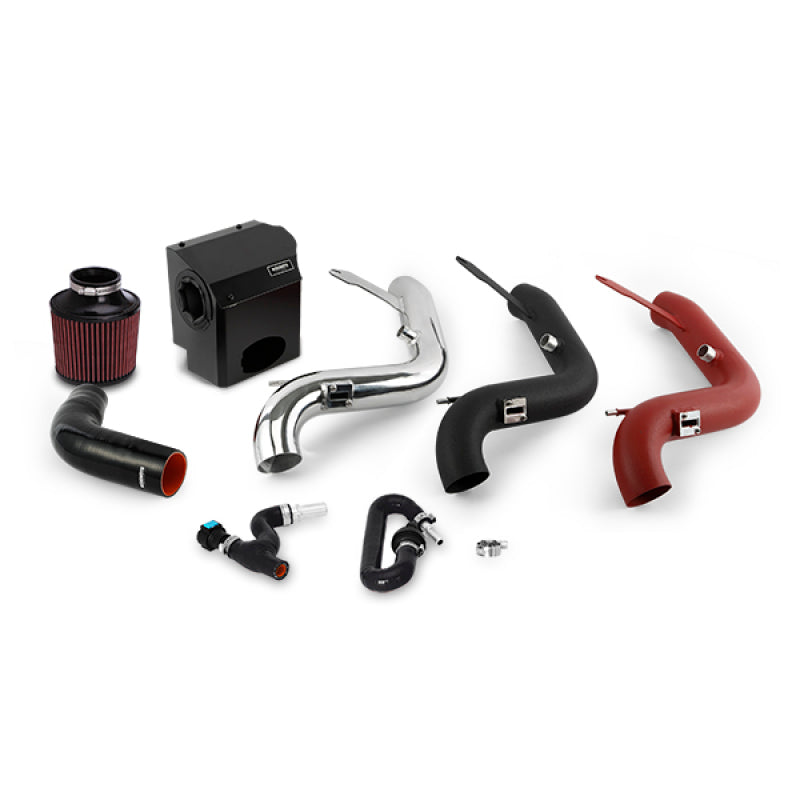Mishimoto 2016 Ford Fiesta ST 1.6L Performance Air Intake Kit - Wrinkle Red - Mammoth Racing -