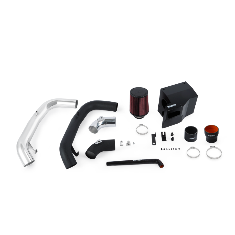 Mishimoto 13-16 Ford Focus ST 2.0L Performance Air Intake Kit - Wrinkle Black - Mammoth Racing -