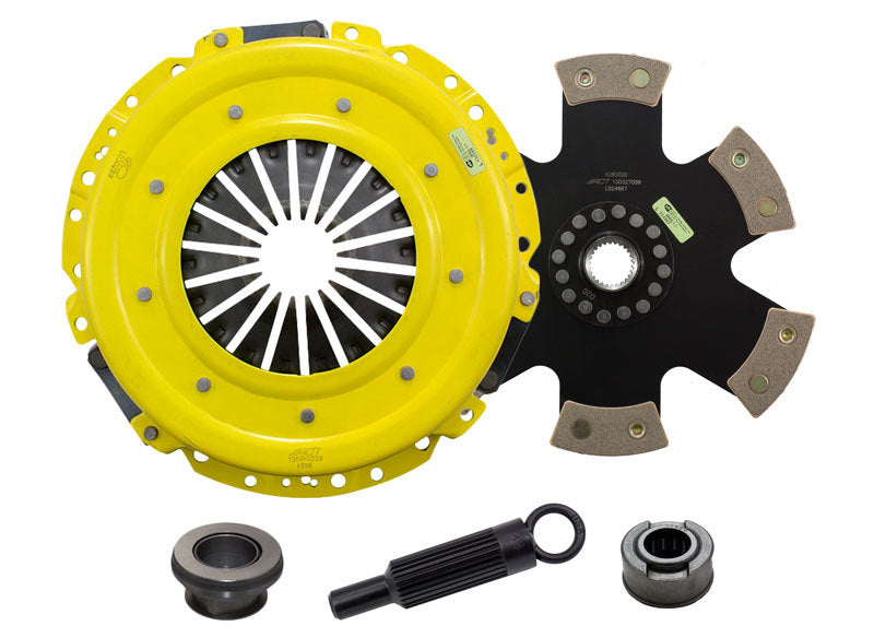 ACT 1999 Ford Mustang HD/Race Rigid 6 Pad Clutch Kit - My Store