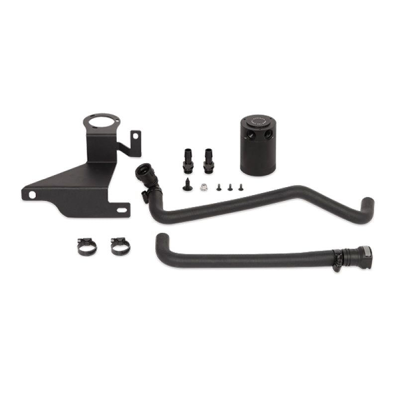 Mishimoto 11-14 Ford F-150 V8 Baffled Oil Catch Can - Black - Mammoth Racing -