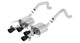 Borla 2015+ Chevy Corvette C7 Z06 6.2L Axle Back ATAK Exhaust Black Quad Tips w/o AFM w/ NPP - My Store