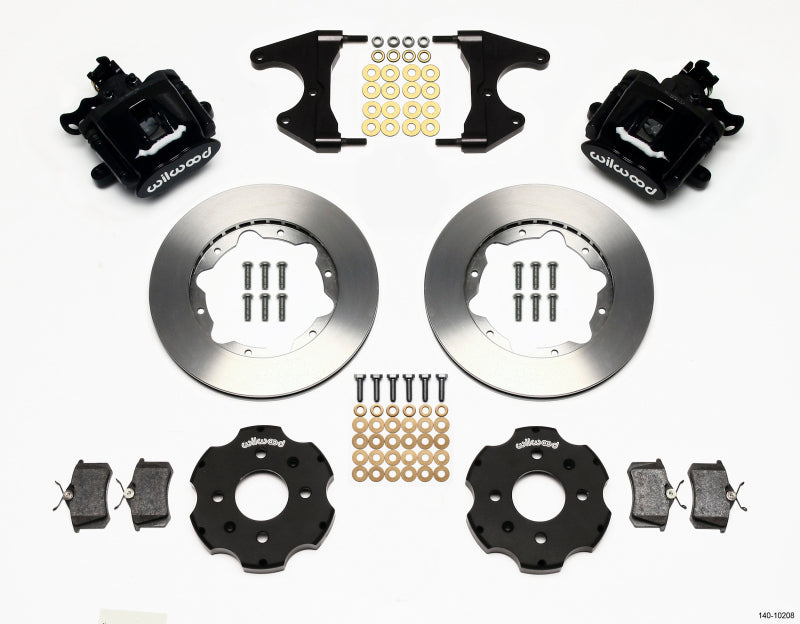 Wilwood Combination Parking Brake Rear Kit 11.00in Civic / Integra Drum 2.46 Hub Offset - Mammoth Racing -