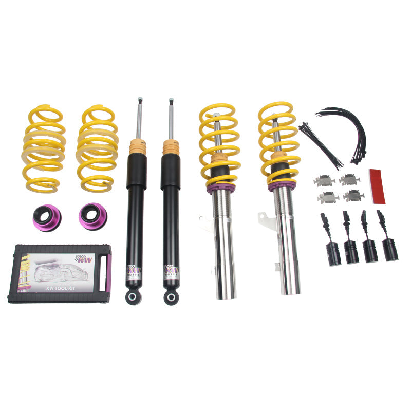 KW Coilover Kit V1 15+ Volkswagen Golf GTI / GTI R VII w/ DCC - Mammoth Racing -