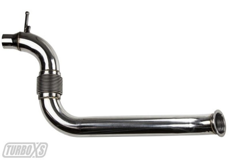 Turbo XS 2015+ Ford Mustang Ecoboost Downpipe w/ High Flow Catalytic Converter - Mammoth Racing -
