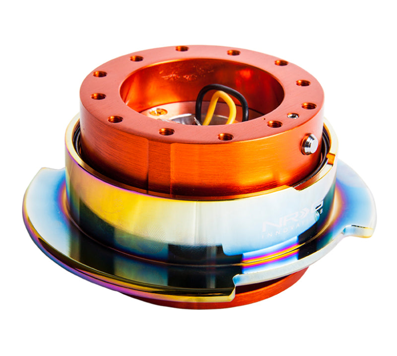 NRG Quick Release Gen 2.5 - Orange Body / Neochrome Ring - My Store