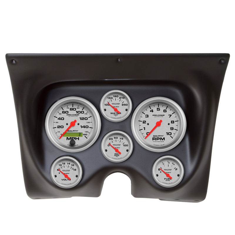 Autometer Ultra-Lite 67-68 Camaro/Firebird Dash Kit 6pc Tach / MPH / Fuel / Oil / Wtmp / Volt - My Store