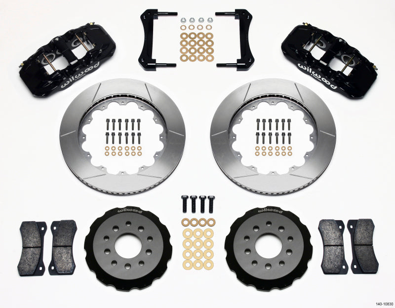 Wilwood Aero6 Front Hat Kit 14.00 2005-2014 Mustang - Mammoth Racing -