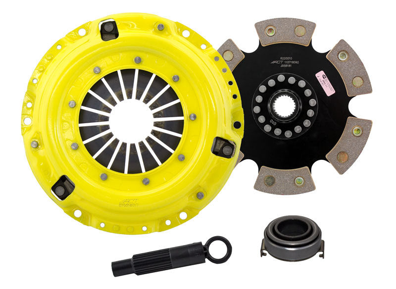 ACT 1990 Honda Prelude HD/Race Rigid 6 Pad Clutch Kit - My Store