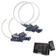 Oracle Toyota Tundra 14-17 Dual Halo Kit - ColorSHIFT w/ 2.0 Controller - Mammoth Racing -
