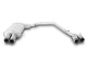 Remus 2010 BMW 5 Series F10 Sedan/F11 Touring 2.0L (N47D20C/N57D30A) Axle Back Exhaust - Mammoth Racing -