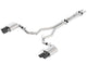 Borla 2018 Ford Mustang GT (A/T / M/T) 3in ATAK Catback Exhaust w/o Valves w/ Black Chrome Tips - My Store