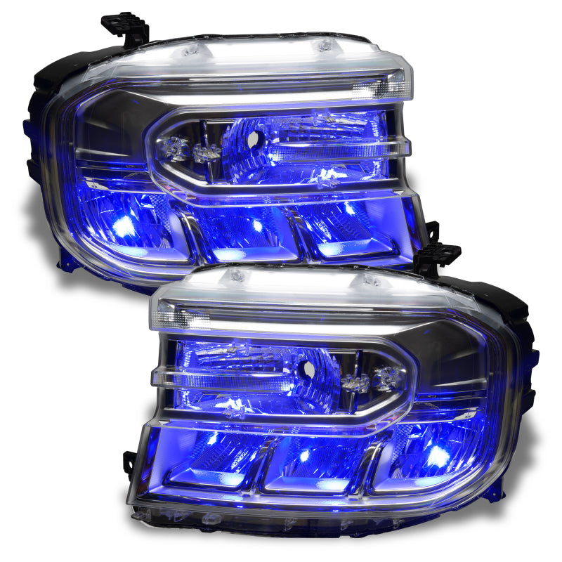Oracle 2022 Ford Maverick RGB Headlight Demon Eye Kit - ColorSHIFT w/2.0 Controller - Mammoth Racing -
