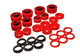 Energy Suspension 99-07 Ford F-250/F-350 SD 2/4WD Crew Cab Body Mount Set - Red - My Store