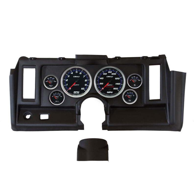 Autometer Cobalt 1969 Camaro Dash Kit 6pc Tach / MPH / Fuel / Oil / Wtmp / Volt - My Store