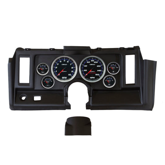 Autometer Cobalt 1969 Camaro Dash Kit 6pc Tach / MPH / Fuel / Oil / Wtmp / Volt - My Store