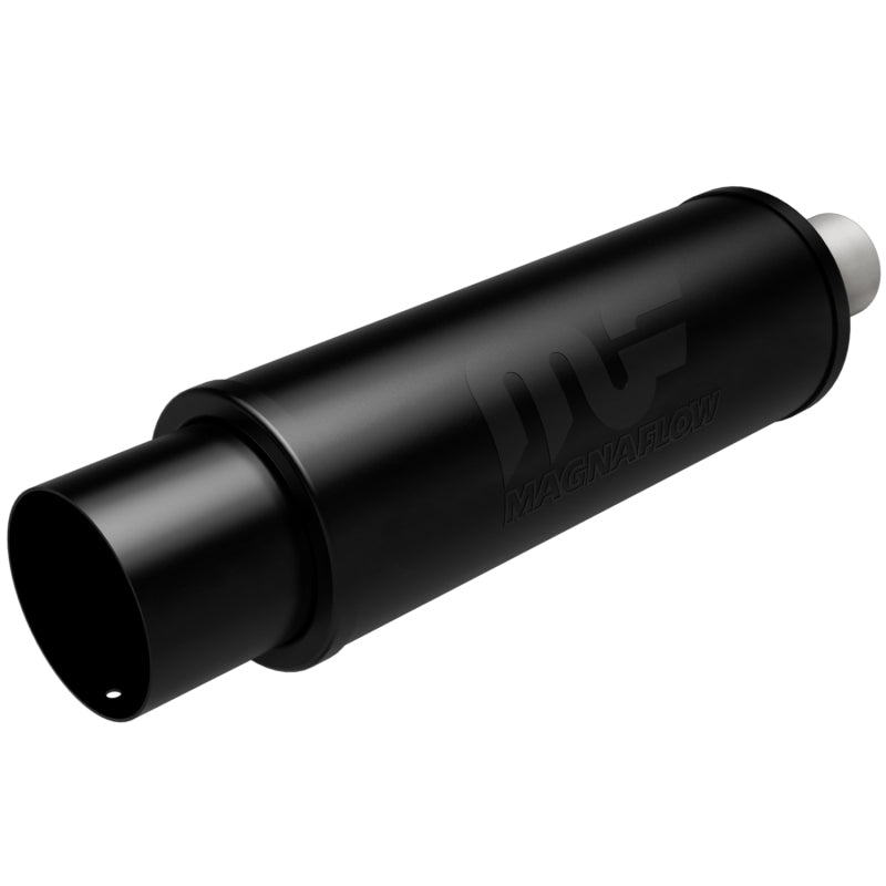 MagnaFlow Muffler with Tip Mag Blk 14x5x5 2.25/4 - Mammoth Racing -