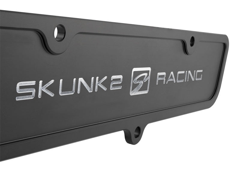 Skunk2 Black Anodized Billet 6061 Aluminum Intake & Exhaust Port Covers - K-Series Cylinder Heads - Mammoth Racing -