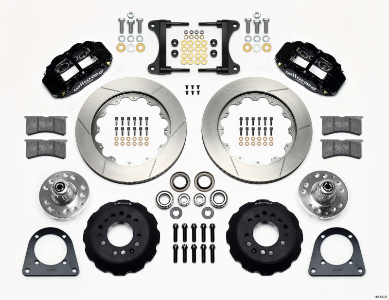 Wilwood Narrow Superlite 6R Front Hub Kit 14.00in Tci-ifs 71-78 (Pinto Based) - Mammoth Racing -