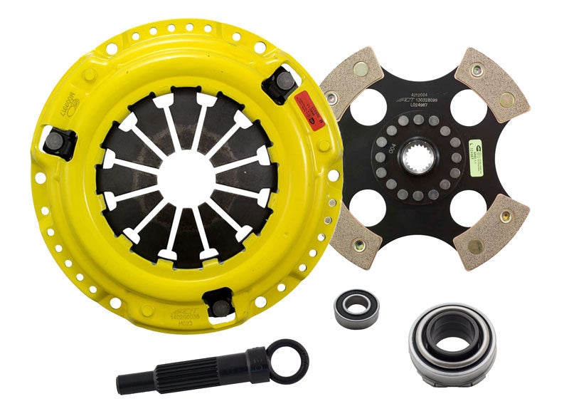 ACT 1990 Honda Civic HD/Race Rigid 4 Pad Clutch Kit - My Store