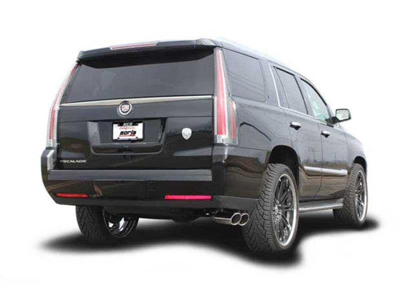 Borla 15-16 Cadillac Escalade ESV/Yukon Denali XL 6.2L V8 AT Split Side Ext SS S-Type CB Exhaust - My Store