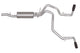 Gibson 10-14 Chevrolet Tahoe LS 5.3l 2.25in Cat-Back Dual Extreme Exhaust - Aluminized - Mammoth Racing -