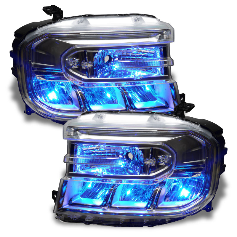Oracle 2022 Ford Maverick RGB Headlight Demon Eye Kit - ColorSHIFT w/o Controller - Mammoth Racing -