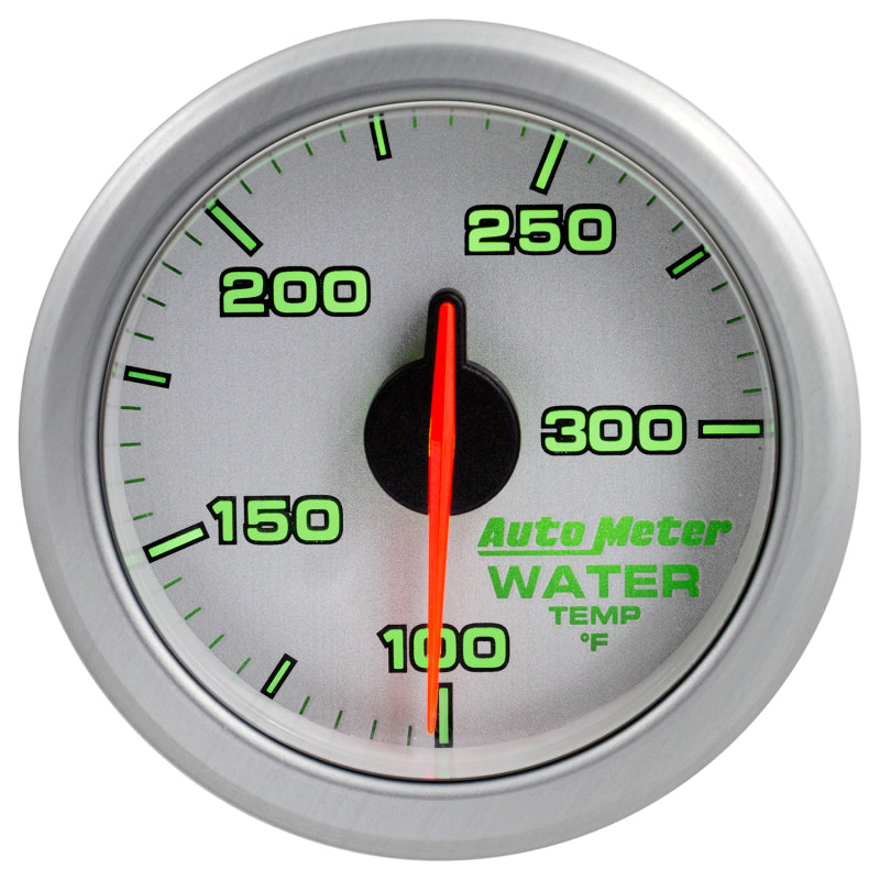 Autometer Airdrive 2-1/6in Water Temperature Gauge 100-300 Degrees F - Silver - My Store