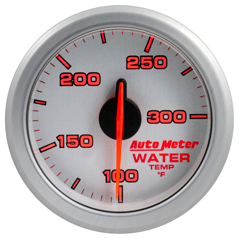 Autometer Airdrive 2-1/6in Water Temperature Gauge 100-300 Degrees F - Silver - My Store