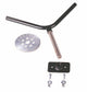 Fabtech Universal Spare Tire Flat Mount - Black - My Store