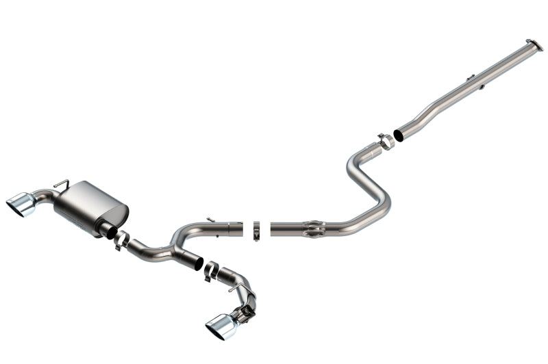 Borla 19-20 Hyundai Veloster N 2.0L I4 MT FWD 2DR 3in ATAK CatBack Exhaust w/ SS Tips - My Store