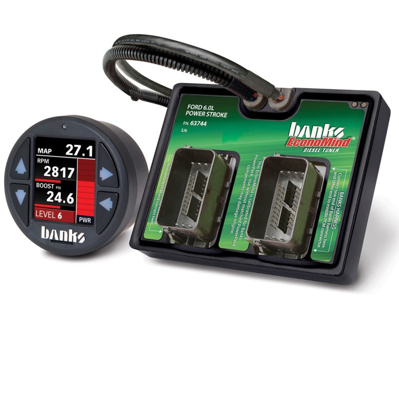 Banks Power 03-07 Ford F-250/F-350 6.0L Economind Diesel Tuner w/ Banks iDash-1.8 - Mammoth Racing -