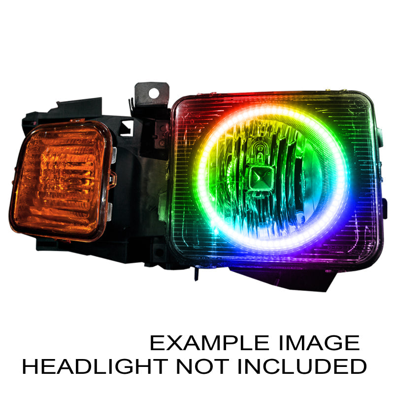 Oracle Hummer H3 05-10 Halo Kit - Dynamic ColorSHIFT - Mammoth Racing -