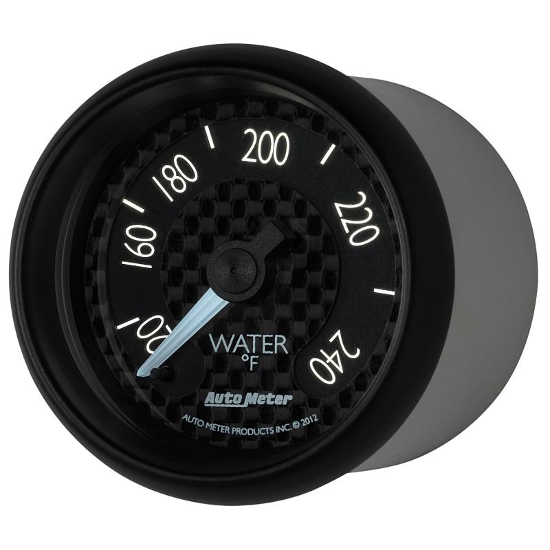 Autometer GT Series 52mm Mechanical 120-240 Deg F Water Temperature Gauge - My Store