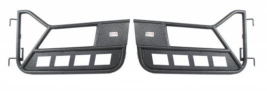 Fishbone Offroad 97-06 Jeep Wrangler TJ Front Tube Doors - Black Textured Powdercoat Steel - My Store