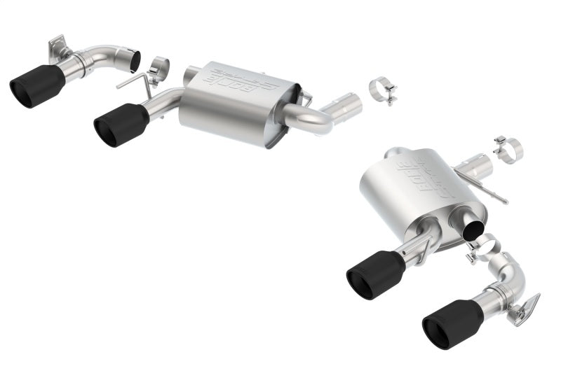 Borla 2016-2018 Chevrolet Camaro SS AT/MT RWD Ceramic Black S-Type Exhaust (w/ Dual Mode Valves) - My Store