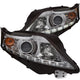 ANZO 2010-2012 Lexus Rx350 Projector Headlights w/ U-Bar Chrome - Mammoth Racing -