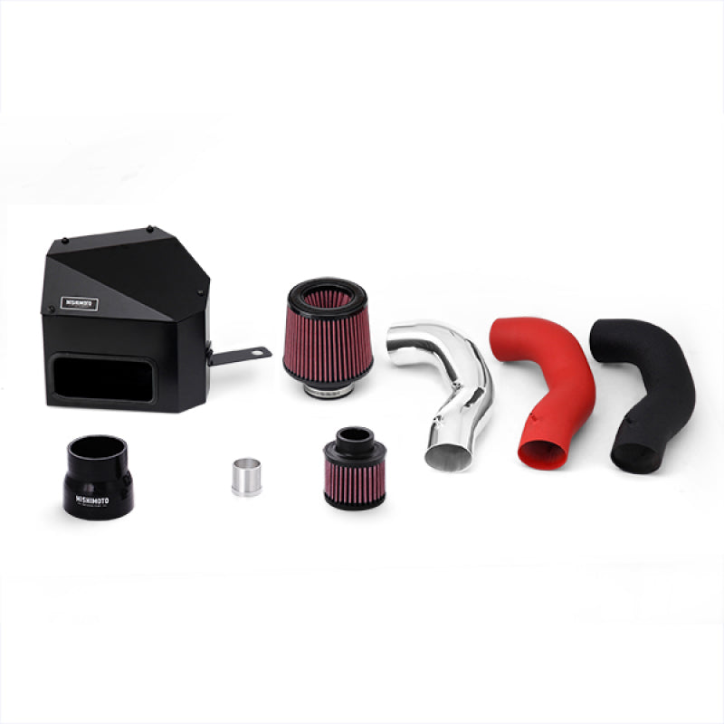 Mishimoto 15-16 VW Golf/GTI 1.8L/2.0L Performance Air Intake Kit - Wrinkle Black - Mammoth Racing -